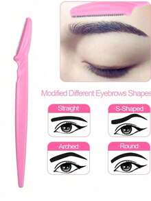 12件套女士眉毛剃刀套装 - 面部毛发修剪器、带保护盖的身体毛发剃刀、化妆工具、去角质剃须刀、无痛面部/身体/眉毛脱毛器、男女通用、返校必备美容套装、圣诞节和万圣节完美之选