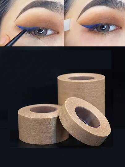 9卷/3卷透气皮肤胶带，睫毛嫁接透气无纺布胶带 - 隐形，肤色胶片，面部胶带鼻贴，弹性可伸缩绷带，无纺布肤色纸胶带，自然双眼皮贴，彩色隐形美妆胶带，青少年睫毛嫁接专用，价格实惠，圣诞礼物，化妆品，化妆工具，便宜好物，礼物，女士礼物，圣诞礼物