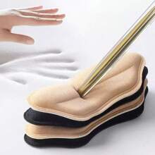 5 Pairs Apricot Color Anti-Rub Heel Grips, Loafer Shoes Heel Stoppers, Shoe Inserts To Prevent Slippage, Lip Print Design For Women