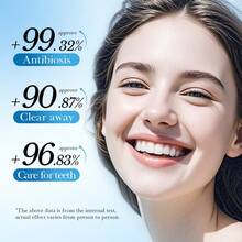 10支/盒 薄荷清爽漱口水，口腔护理，减少口臭，薄荷香型，漱口水，自我护理，清爽，深层清洁异味，温和不刺激 - 彩色 - 查看 5