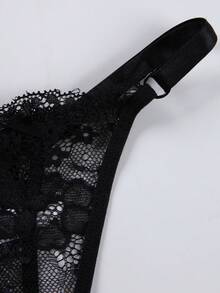Bộ 15 quần lót ren gợi cảm có thể điều chỉnh eo G-String/Quần lọt khe cho nữ, Màu kẹo - Nhiều màu - Xem 5