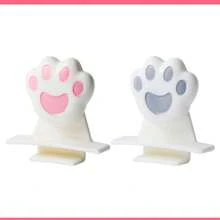 2 bucăți Cat Laba de ridicare scaun toaletă din silicon - Mâner fără mâini, potrivit pentru baie, hotel și biroul de acasă