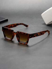 Gafas de moda clásicas, sencillas y con estilo retro cuadradas para hombres, para uso casual, de negocios, viajes, exteriores, minimalistas y personalizadas, adecuadas para deportes, fiestas, vacaciones, conducción, pesca, un regalo ideal - Multicolor - Ver 5