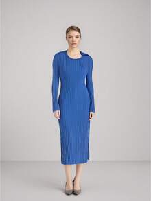 Women Long Dresses - 藍色 - 查看 2