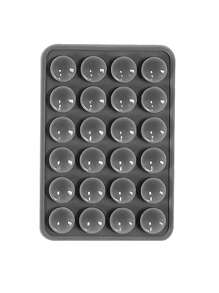 10pcs Double-Sided Silicone Suction Cup Upgrade Suction Cup Card Package Square Single Sided Phone Suction Cup Holder Adhesive Phone Case Holder Silicone Phone Accessories For Women For Men Wallet Mini Wallet Purse Wallet Magsafe Wallet Card Wallet