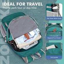 ZOMAKE Ultraligera Plegable Mochila, 30L Resistente Agua Viaje Mochila Liviana Empacable Bolsa Acampar Senderismo camina Mochila - Verde del ejército - Ver 4