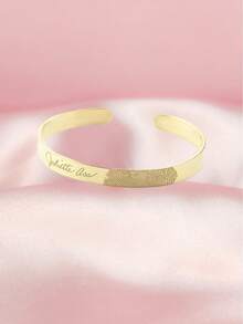 Mindora Collection Bold Bracelet Gold Láser DIY - Dorado - Ver 5
