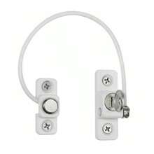 Tapsin 4X Home Windows Door Cable Restrictor Child Baby Safety Security Lock Catch Wire Guard Against Theft Prevent Babies From Falling - Perak - View 9