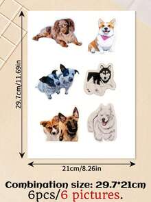 1/6张定制宠物贴纸,定制狗狗贴纸,定制猫咪贴纸,水瓶贴纸,送给狗妈妈的礼物,婚礼礼物,圣诞礼物,定制照片宠物贴纸,定制名字贴纸,个性化宠物照片狗狗猫咪名字贴纸,模切可定制防水乙烯基贴纸,适用于笔记本电脑、水瓶、手机壳等商品装饰贴纸,送给她、他、成人的礼物创意,装饰性,雕刻时尚,潮流,多彩,复古,可爱,简约,萌趣定制,独特,个性化宠物度假氛围,秋季装饰 - 彩色 - 查看 14