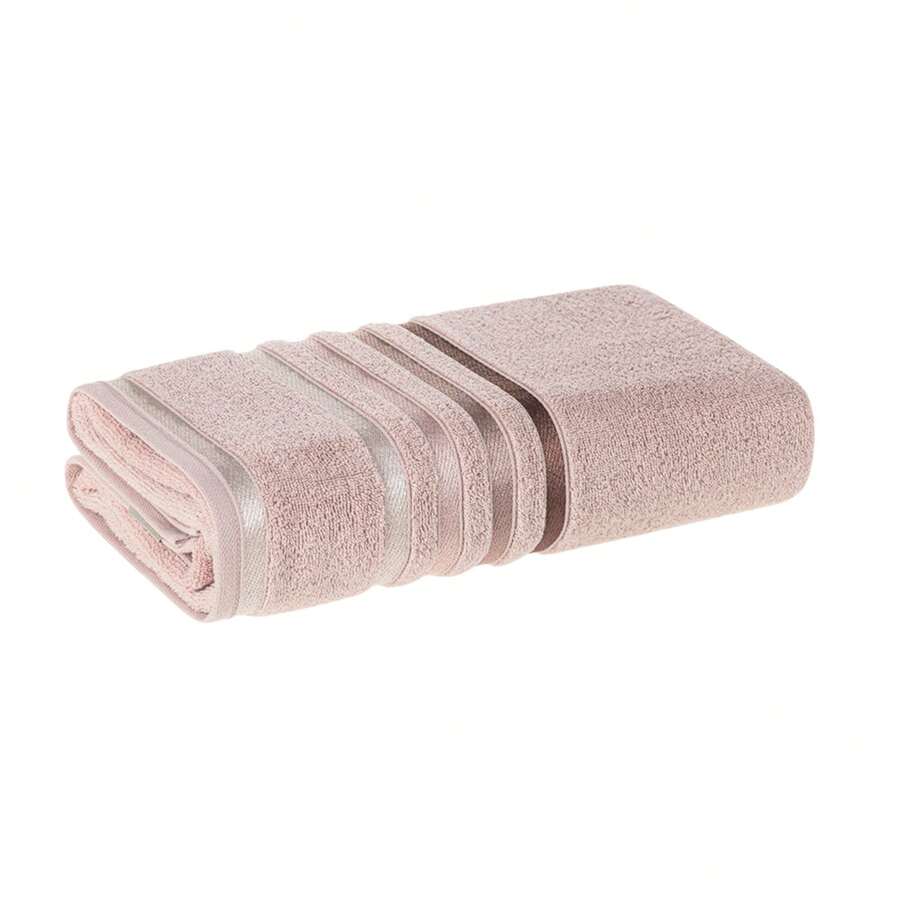 Lumina Karsten Bath Towel Combed Yarn 100% Cotton Soft Touch Thick Great Absorption - 淺粉色 - 查看 1