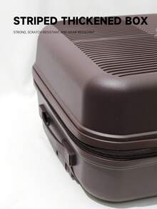 2025 New 24-Inch Durable Luggage Suitcase, 20-Inch Trolley Case, 14-Inch Makeup Box, Password Lock, Sturdy And Wear-Resistant Graduation - Blue - View 9