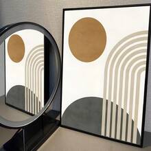 1 pieza / Set de 3 Pósteres de arte de pared Modernos Vintage Minimalistas Abstractos de Líneas Dibujadas en Papel Blanco, Decoración Retro para Sala, Bar, Cafetería, Arte de Lienzo sin Marco/Enmarcado para Sala de Juegos y Decoración del Hogar - Multicolor - Ver 47