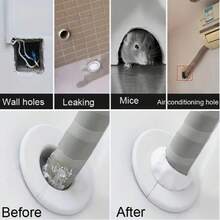 1支装超白硅胶密封胶 - 多用途密封胶，适用于管道、厨房、缝纫工具、水桶、房车和船只，室内/室外均可使用，也可用于墙壁、通风口和排水连接处，随机款式 - 彩色 - 查看 6