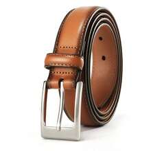 CHAOREN CR CHAOREN 男士皮带 1 1/8 英寸 适合男士送礼 - 男士正装鞋的完美伴侣 - Tan - 查看 2