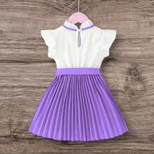 Elegant Princess Dress For Children And Youth - Purple - View 2