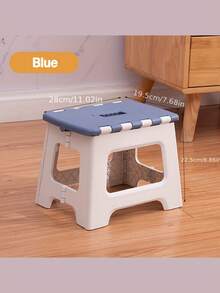 坚固耐用加厚便携式折叠凳带手柄 - 简易办公凳，时尚，美观，坚固耐用，家用折叠凳，节省空间，易于存放，适合室内，派对，野餐，成人和儿童便携式折叠椅，适合家庭使用，户外钓鱼。