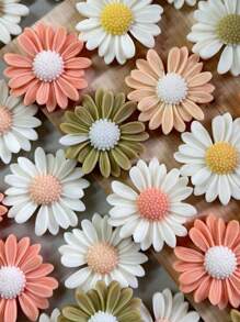 1pc Daisy Floral Butterfly Silicone Mold, For Handmade Candle, Clay Decoration, Resin Crafts, Etc. Suitable As Wedding Table Decor, Spring Party Gift, Mother's Day Craft, Made Of & Material, High-Quality Nature-Inspired Design