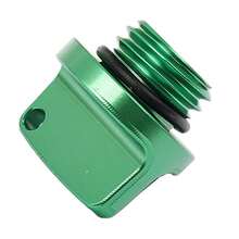 Tapa personalizada multicolor para el depósito de aceite del motor de motocicleta universal