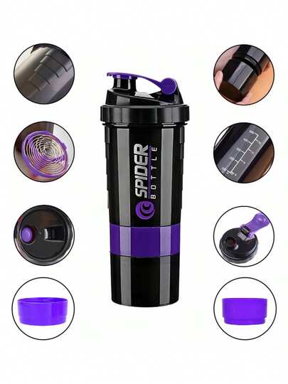 Vaso mezclador multifuncional para deportes fitness 550 ml