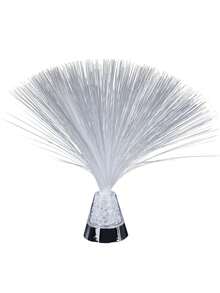 1pc Multi-Color Changing LED Fiber Optic Light, Novelty Lighting, Indoor Ambient Lamp, Auto Color Changing, Suitable For Bedroom, Living Room, Hallway, Window, Dining Room, Birthday, Party Decor, Garden, Christmas Decor Table Lamp