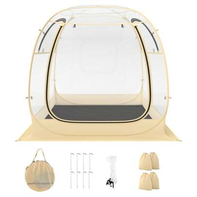 5-6 People Pop Up Bubble Tent Instant Pop Up Tent Weatherproof Shelter