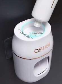 Automatic Toothpaste Squeezer & Holder - 1pc Space-Saving Bathroom Organizer, Easy Refills, No Waste!