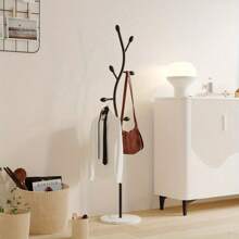 Minimalist Scandinavian Style Modern Coat Rack - Freestanding Multi-Purpose Metal Clothes Hanger Suitable For Living Room And Bedroom