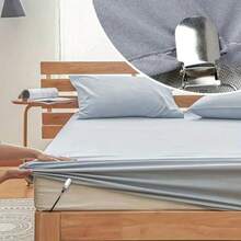 1/2/4 件可调节床单固定带，多功能弹性床单夹，带扣金属夹，适用于床垫、沙发 - 彩色 - 查看 10