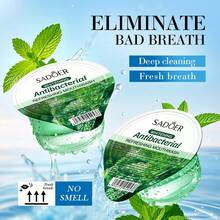 10支/盒 薄荷清爽漱口水，口腔护理，减少口臭，薄荷香型，漱口水，自我护理，清爽，深层清洁异味，温和不刺激 - 彩色 - 查看 4