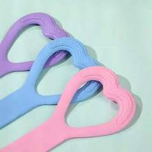 1/2/3pcs 8 Word Stretcher, Female Open Back Training Shoulder Thin Back Yoga Stretching Belt, Back Silicone Thickening Elastic Rope