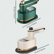 Mini Travel Iron For Clothes, (50ml Water,40W) Portable Handheld Iron Steam With Dry And Wet Ironing For Home Business Clothing - 0ff白色 - 查看 9