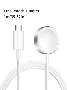1 Pc Charging Stand, Compatible With Watch S9 Fitness Tracker, Magnetic Wireless Charger Cable For S8
