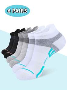 1/2/6/10 Pairs Women Ankel Socks, Women Breathable Low Cut Socks Soft Athletic Daily Comfortable Socks - Multicolor - View 1