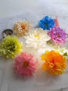 2Pcs Artificial Flower Heads Peony Faux Flower, 4.72" Silk Artificial Flower, Fake Peony Flowers Heads With Steams For Home Bedroom Kitchen Decor, Wedding Party Decorations, Indoor Outdoor Decor, Wedding Itesms, Mother's Day, Brithday, Gift, Spring Summer Decorations, Flores Artificiales Para Decorar