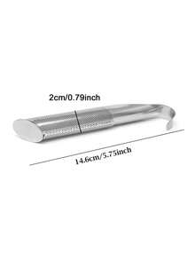 2 件/1 件 304 不锈钢挂钩耐用便捷的散叶茶过滤棒，适合在玻璃杯中冲泡茶 - 长柄茶滤 - 不锈钢茶滤 - 金属茶滤 - 散叶茶滤 - 茶冲泡工具 - 挂钩不锈钢茶滤 - 茶冲泡配件 - 茶扩散器适用于散叶茶、玫瑰、咖啡、香料，享受完美的茶冲泡回到学校 - 銀色 - 查看 11
