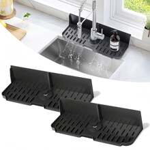 1PC Kitchen Sink Mat, Silicone Faucet Mat, Kitchen Sink Splash Guard, Sink Splash Mat For Kitchen, Kitchen Sink Splash Guard, Silicone Faucet Mat For Kitchen Sink For Kitchen Bathroom