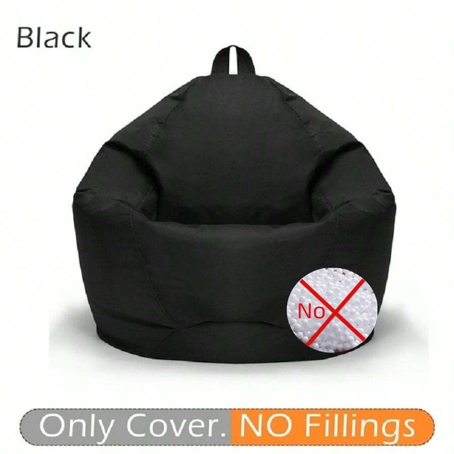 1 Stück einfache einzelne Sitz Schlabbrige Sofabezug (nur Bezug, ohne Füllung), Terrassenstuhl Liege Sofabezug, geeignet für Schlafzimmer/Wohnzimmer