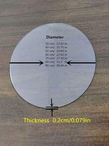 Tappetino da scrivania in PVC opaco spesso 2 mm. Lo spessore di 2 mm offre un equilibrio tra morbidezza e durata. Morbido e aderente al piano del tavolo, impedendo bolle e grinze. Durevole e resistente ai graffi per resistere all'uso quotidiano. Il materiale in PVC è atossico, inodore, adatto per case con bambini e animali domestici. Non solo antiscivolo, ma anche stabile per posizionare tazze e piatti. Design semplice e rotondo, adatto per proteggere la superficie di tavolini da caffè, comodini, tavoli da pranzo e altri mobili. Un elemento essenziale quotidiano per tutte le stagioni. - Glassato - Visualizzare 3