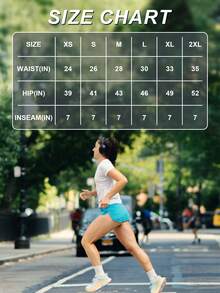 ZUTY 7" High Waisted Athletic Shorts For Women Running Workout Long Shorts With 3 Zipper Pockets Quick Dry, UPF 50+, Suitable For Travel, Walking - Black - View 7