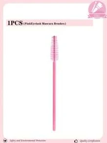150pcs Disposable Spiral Spiral Mascara Wands, Adjustable Makeup Brush Set - For Eyelash Extension & Eyebrow, Also Applicable For Removing Excess Eyeshadow And Powder, Glitter Lip Brush, Disposable Lip Brush, Lip Gloss Applicator