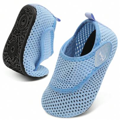 Kinder Wasserschuhe mit verstellbaren Riemen - leicht, bequem und atmungsaktives Material, perfekt für Frühjahrs- und Sommererlebnisse, geeignet für Lässig bekleidung, Strand, Schwimmen und Outdoor-Aktivitäten