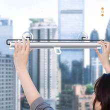 2Set Portable No-Drilling Blackout Roller Blinds With 3 Suction Cup And 4 Adhesive Hook Temporary Retractable Insulated UV Protection Window Cover Curtain Black Privacy Window Roller Blind Shades For Home Office Car Bedroom Living Room Kitchen - Sunshade Roller Blind - View 11