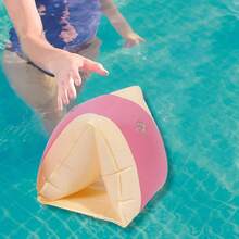 Swimming Arm Ring Inflatable Pool Float Sleeve PVC Arm Floaties Water Play Equipment Swim Arm Bands For - Blue - View 6