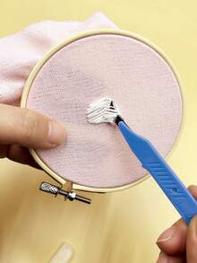 5件装蓝色快速拆线器，符合人体工学的镰刀形拆线器 - 减少手部疲劳，专业级拆线器 - 裁缝和缝纫师的理想之选 - 藍色 - 查看 4