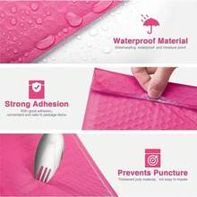 20/50/100pcs Bubble Envelope 17 Sizes Parcel Bag Courier Bag With Bubble Wrap Bubble Mailer Envelope Bubble Bag Flyers BE01,Shock-Absorbing, Drop-Proof, Waterproof And Compression-Resistant And Protect Your Privacy - Multicolor - View 5