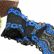 2451 "Lace In 7 Colors: Diversity And Quality For All Your Projects" - Royal Blue - View 3