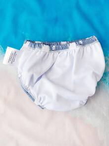 1 件婴儿游泳尿布，带柔软布料防水尿布 - 彩色 - 查看 8