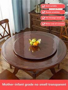 Tappetino da scrivania in PVC opaco spesso 2 mm. Lo spessore di 2 mm offre un equilibrio tra morbidezza e durata. Morbido e aderente al piano del tavolo, impedendo bolle e grinze. Durevole e resistente ai graffi per resistere all'uso quotidiano. Il materiale in PVC è atossico, inodore, adatto per case con bambini e animali domestici. Non solo antiscivolo, ma anche stabile per posizionare tazze e piatti. Design semplice e rotondo, adatto per proteggere la superficie di tavolini da caffè, comodini, tavoli da pranzo e altri mobili. Un elemento essenziale quotidiano per tutte le stagioni. - Glassato - Visualizzare 8