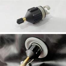 1/2 Inflatable Pump Valve Adapter, Inflatable Fishing Boat, Attack Boat, Rubber Boat, Car Inflatable Pump Valve Converter, Traditional Air Pump Converter, Paddle Pump Adapter, Beach Essentials, Beach Accessories, Pool Float - Multicolor - View 5