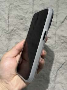 1 pieza Funda de teléfono de piel mate transparente compatible con iPhone 16 15 14 13 12 11 Pro Max Plus, cubierta suave y respetuosa con la piel